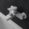 PL7-009E Смеситель для ванны  из высокопрочного пластика-Белый