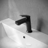 PL7BL-001F Смеситель для умывальника из высокопрочного пластика-Черный