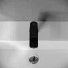 PL7BL-001F Смеситель для умывальника из высокопрочного пластика-Черный