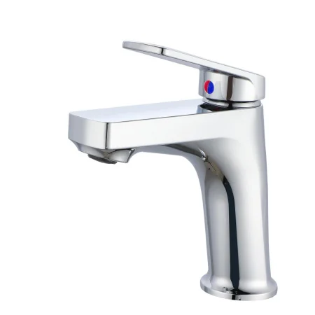 PL7CH-001F Смеситель для умывальника из высокопрочного пластика-Хром