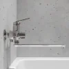 PL7CH-006E Смеситель для ванны с длинным изливом из высокопрочного пластика-Хром