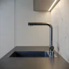 MR-5050BL Matte Набор 3 в 1 РМС (кухонная мойка+ корзина раздвижная+ дозатор врезной)