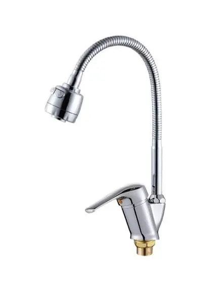 Смеситель для кухни РМС SL50-016F с гибким изливом Хром
