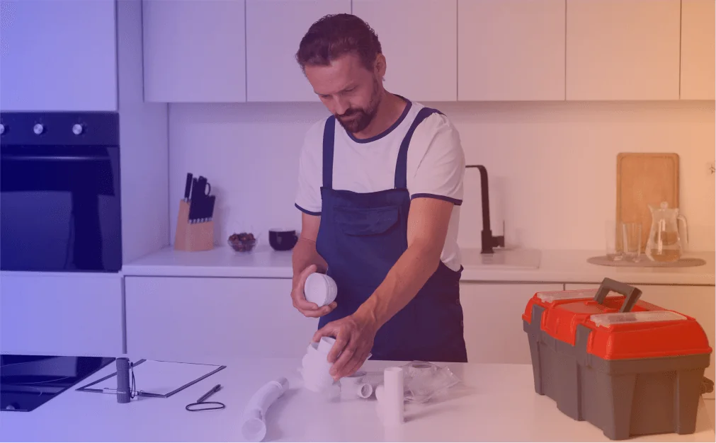 Монтаж сифона для ванны