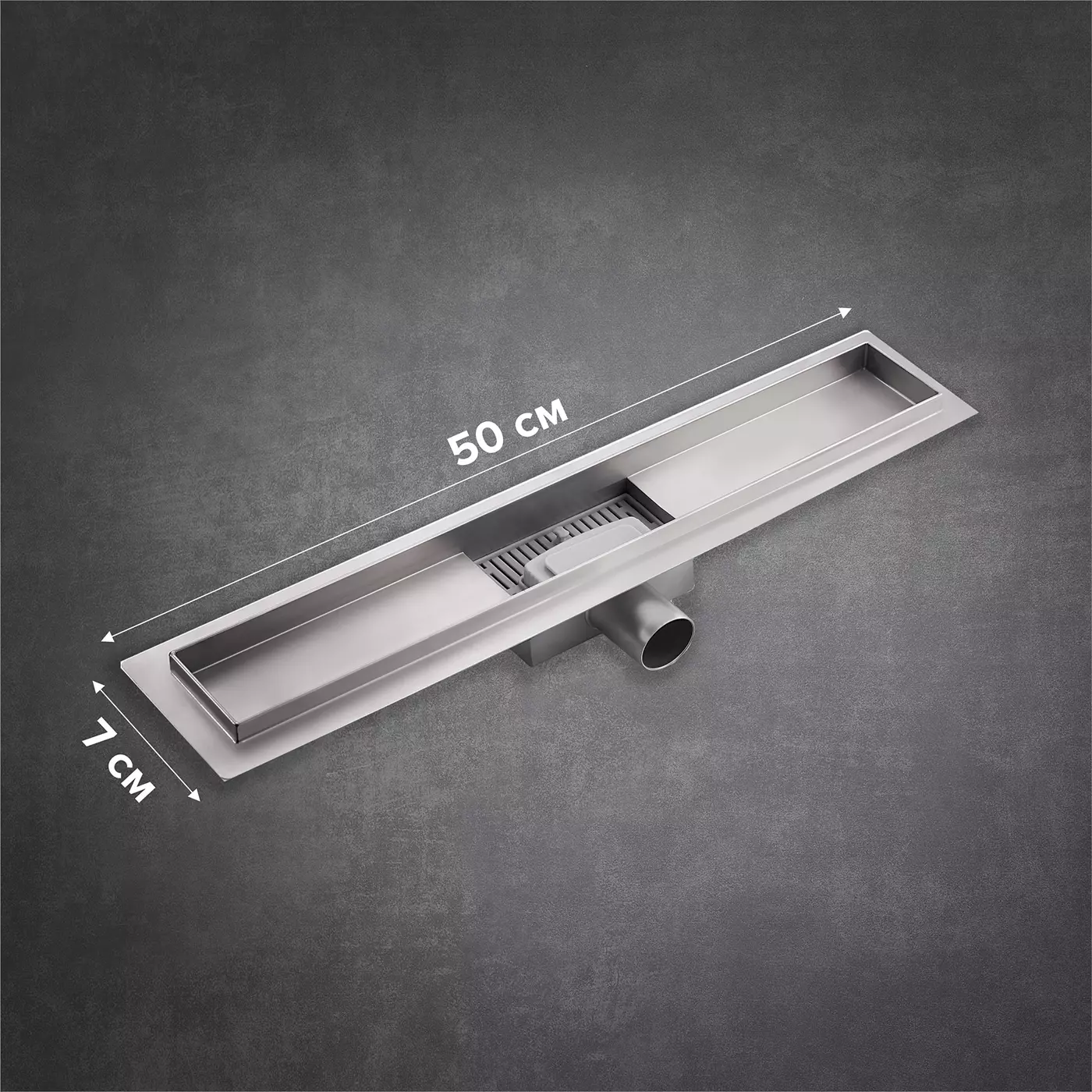 Трапы для душа РМС эффективно отводят воду и экономят пространство