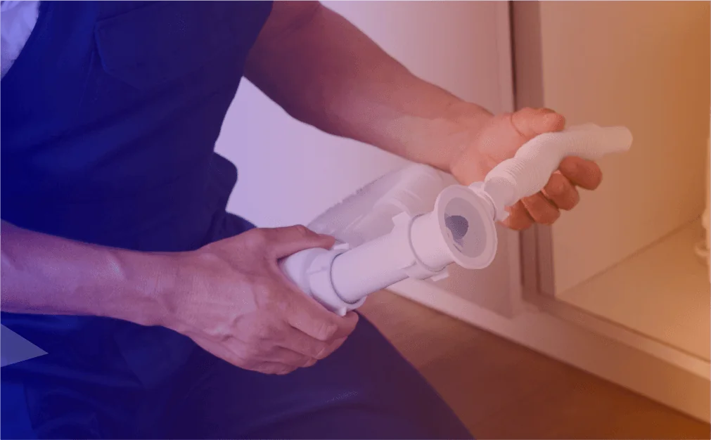 Монтаж сифона для мойки