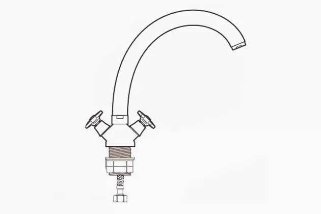 J-образный излив