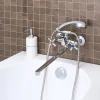 Смеситель для ванны с душем РМС SL138-140P универсальный Хром
