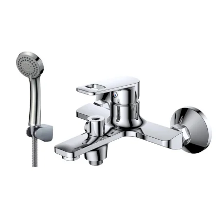 Смеситель для ванны с душем РМС SL134-009E короткий излив Латунь