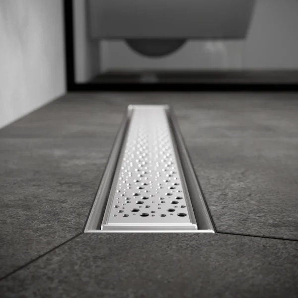 Трап для душа линейный РМС ТЛ04-50х7см Нержавеющая сталь