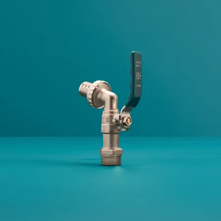 Кран водразборный РМС 01-20 Люкс с соединением 3/4" Латунь