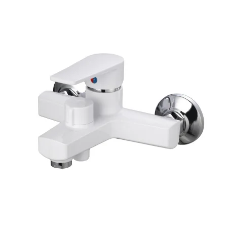 Смеситель для ванны РМС PL6-009E Высокопрочный пластик Белый