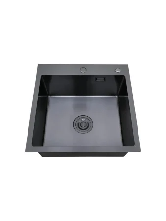 MR-5050BL Набор 3 в 1 РМС (кухонная мойка+ корзина раздвижная+ дозатор врезной)