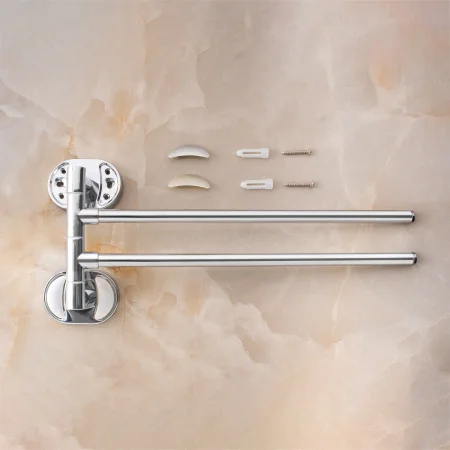 Держатель для полотенца РМС A1024 Поворотный двойной