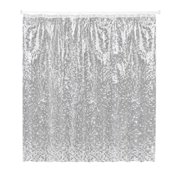 Шторки для ванной РМС Ш-01 Прозрачный