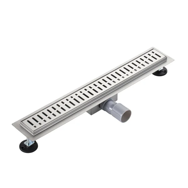 Трап для душа линейный РМС ТЛ03-50х7см Нержавеющая сталь