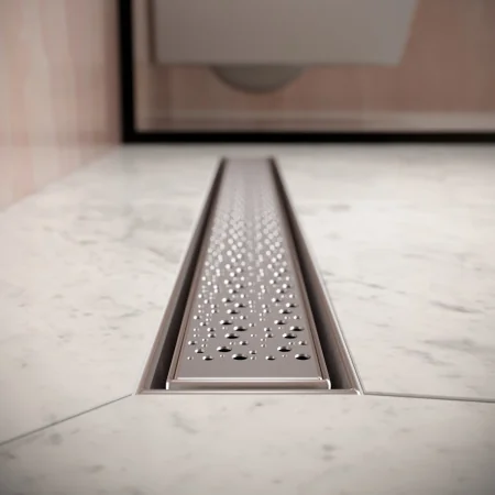 Трап для душа линейный РМС ТЛ04-70х7см Нержавеющая сталь