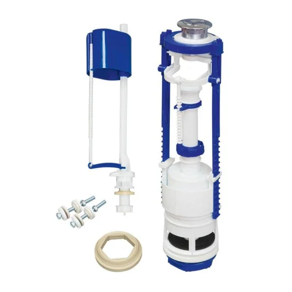 АС-12.1М Арматура "РБМ" для бачка 2-кнопочная (с нижней подводкой)