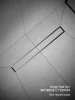 Трап для душа линейный РМС ТЛ01-50х7см Нержавеющая сталь