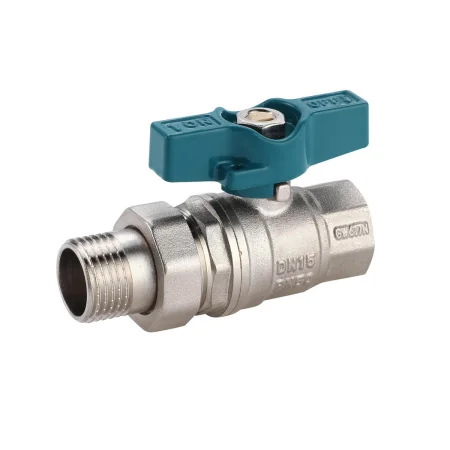 Кран шаровой РМС ГШБА-15 с полусгоном Люкс 1/2"