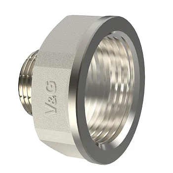 Переходник V&G Вход 1 1/4" Выход 3/4" VG-208108 Латунь