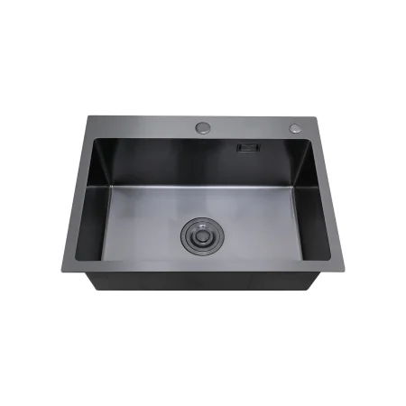 MR-5843BL Набор 3 в 1 РМС (кухонная мойка+ корзина раздвижная+ дозатор врезной)