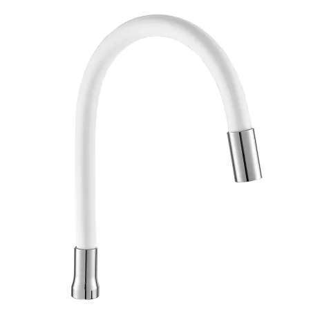 Излив на смеситель для кухни BOOU E351A гибкий Белый