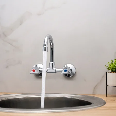 Смеситель для кухни РМС SL119-362 настенный Хром