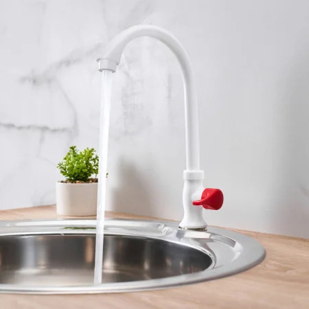 Кран для кухни РМС PL3-269F-1 для холодной воды Высокопрочный пластик Белый