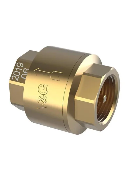 Обратный клапан V&G с латунным сердечником Вход/Выход 11/2" VG-401105