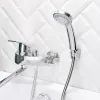 Смеситель  для ванны с душем BOOU B8213-46F универсальный Латунь