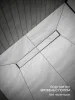 Трап для душа линейный РМС ТЛ02-50х7см Нержавеющая сталь