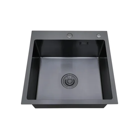 MR-5050BL Набор 3 в 1 РМС (кухонная мойка+ корзина раздвижная+ дозатор врезной)