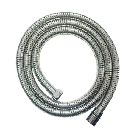 Шланг для душа SH 10 с двойным замком растяжной с функцией вращения лейки 150 см-210 см 360 градусов