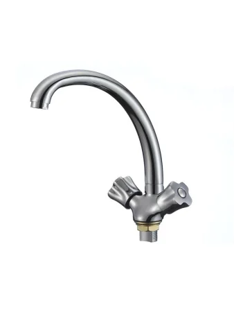 Смеситель для кухни РМС SL116-273F двуручковый Хром