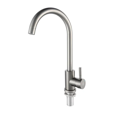 Смеситель для кухни РМС SUS124PVD-017F с PVD покрытием Нержавеющая сталь