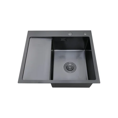 MRK-5851BL-R Набор 2 в1 РМС/кухонная мойка с левым крылом + дозатор