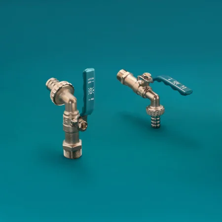 Кран водразборный РМС 01-20 Люкс с соединением 3/4" Латунь