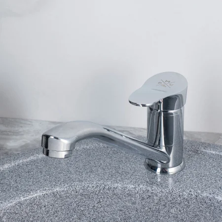 Смеситель для кухни РМС SL86-004FBS-25 с длинным изливом Хром