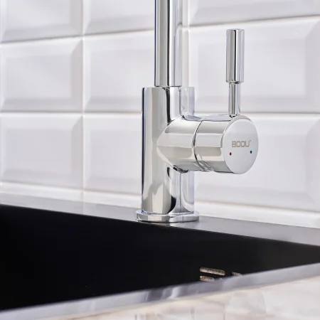 Смеситель для кухни BOOU B9097J с фильтром для питьевой воды Латунь