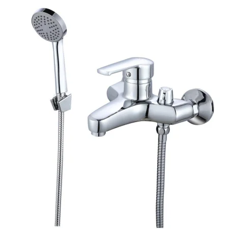 Смеситель для ванны с душем РМС SL50-009E с коротким изливом Хром