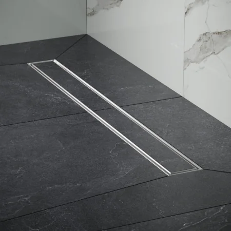 Трап для душа линейный РМС ТЛ02-70х7см Нержавеющая сталь