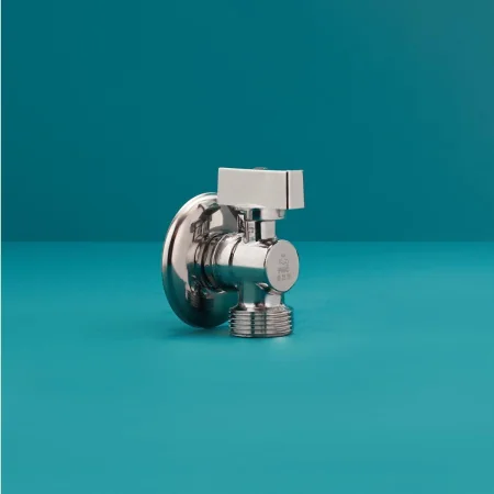 Кран шаровой для подключения сантехнических приборов РМС 15-15х15 Люкс