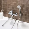 Смеситель для ванны с душем РМС SL131-006E Латунь