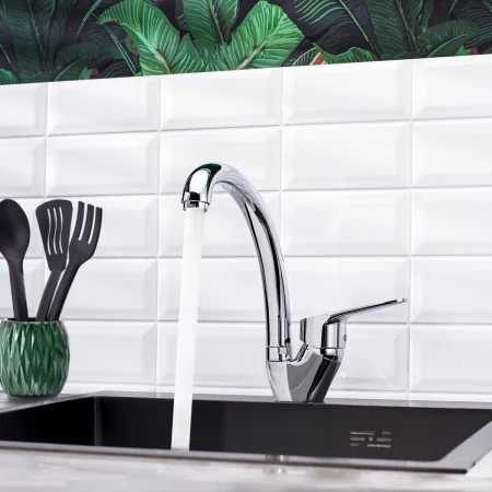 Смеситель для кухни BOOU B8282-10F однорычажный Латунь