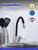 Смеситель для кухни РМС SL137BL-016F гибкий излив Хром