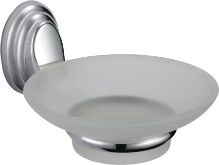 Мыльница овальная РМС A1220 матовое стекло