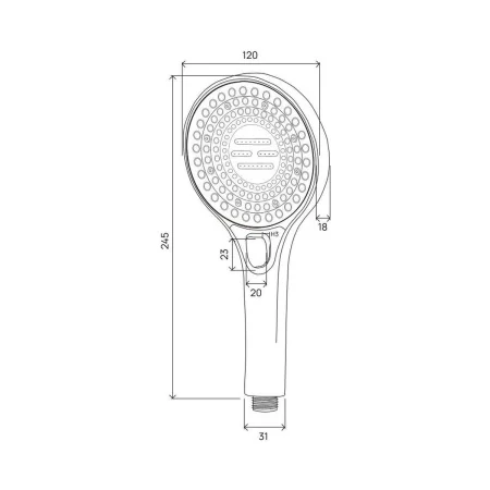 Л02-01-24 Лейка для душа