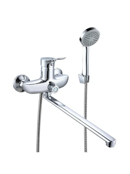 Смеситель для ванны с душем РМС SL120-006E Хром