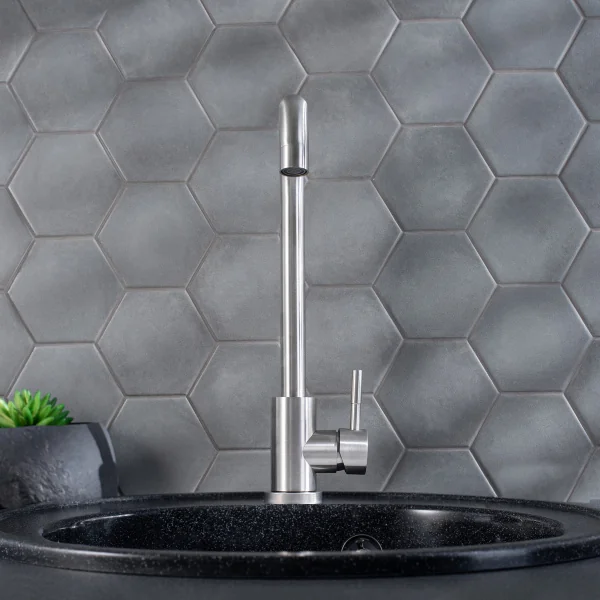 Смеситель для кухни РМС SUS124-017F-1 Нержавеющая сталь